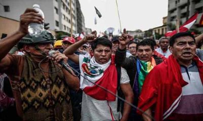 Suben a 62 los fallecidos por las protestas en Perú