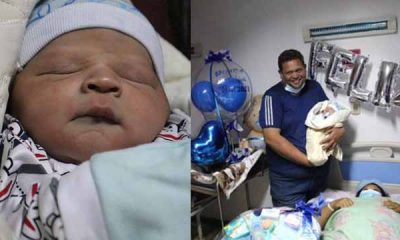 Isaac Josue fue el primer bebé caraqueño de 2023