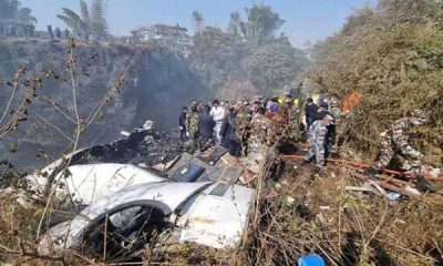 Hallan las cajas negras del avión siniestrado en Nepal