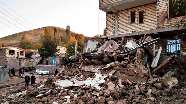 120 heridos dejó terremoto 5.4 en el norte de Irán