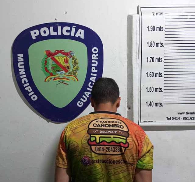 Poliguaicaipuro detuvo a sujeto por resistencia y ultraje