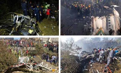 Pasajero difundió video con últimos momentos del avión que se estrelló en Nepal