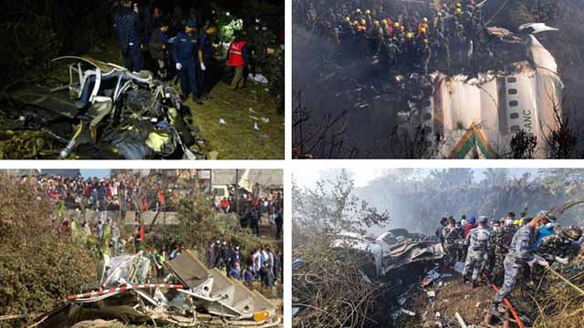 Pasajero difundió video con últimos momentos del avión que se estrelló en Nepal