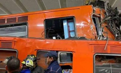 Choque entre trenes deja un muerto en metro de México