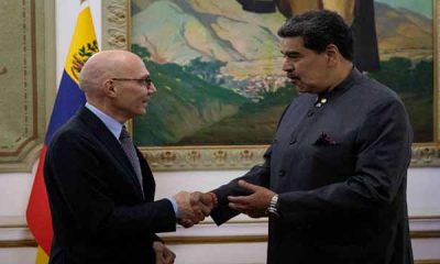 Alto comisionado de la ONU se reunió con el presidente Maduro
