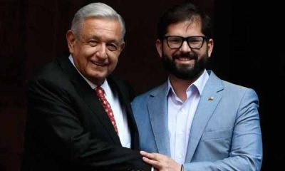 Boric agradece a presidente de México por envío de ayuda