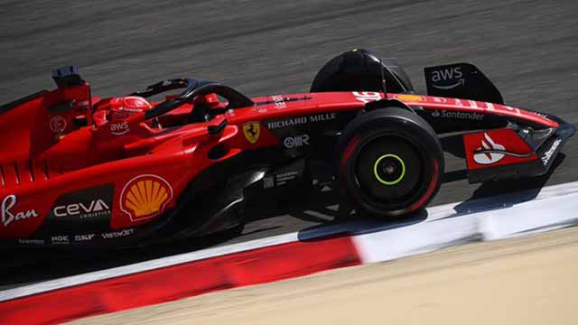 Charles Leclerc dominó la sesión matutina del día en la Fórmula 1