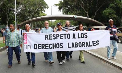 Trabajadores UCV iniciarán suspensión de actividades de 48 horas este martes