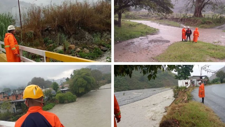 Cuerpos de seguridad de Trujillo se mantienen en alerta por las lluvias