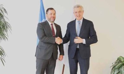 Canciller se reunió con el Alto Comisionado de la ONU para los Refugiados