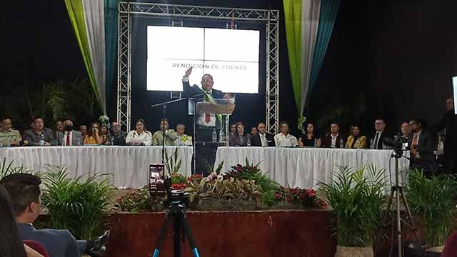 Alcalde Morales presenta exitoso informe de gestión en Carrizal