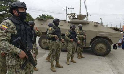 Decretan estado de excepción en provincia ecuatoriana de Esmeraldas