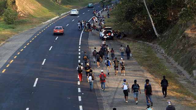Nueva caravana migrantes parte este sábado del sur de México