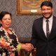 Venezuela recibe a exalcaldesa de Managua como nueva embajadora de Nicaragua