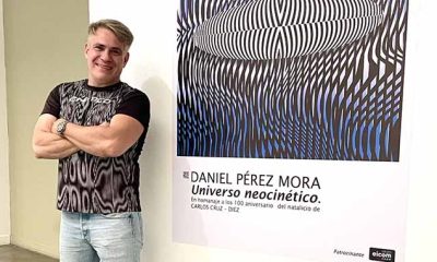 Daniel Pérez Mora llena de color el Museo Carlos Cruz Diez