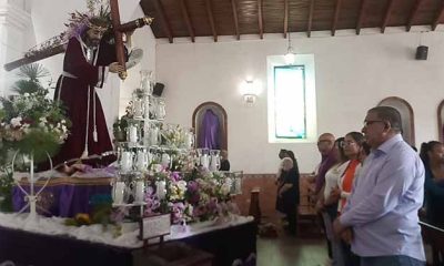 Carrizaleños renovaron su fe por el Nazareno