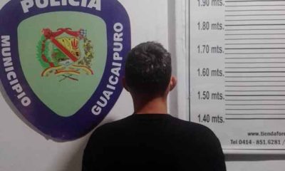Poliguaicaipuro detuvo a un hombre en El Nacional por golpear a su pareja