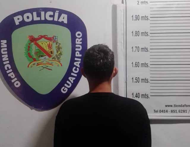 Poliguaicaipuro detuvo a un hombre en El Nacional por golpear a su pareja