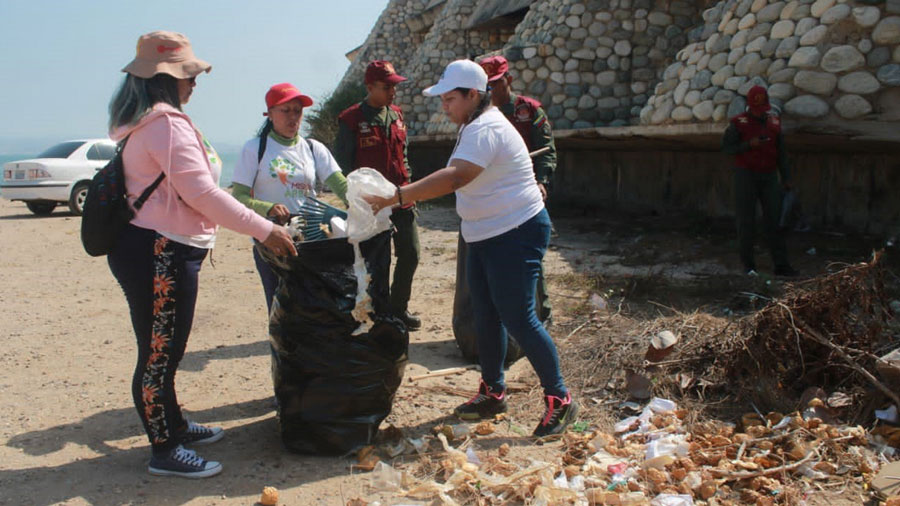Brigadistas recogieron más de 32 toneladas de desechos sólidos durante Semana Santa