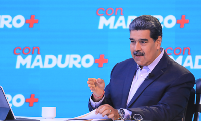 Presidente Maduro apoya cumbre en Bogotá: "Queremos una Venezuela libre de sanciones"
