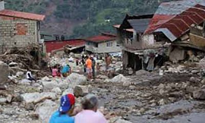 Quebradas desbordadas y daños en vías causan las lluvias en Mérida