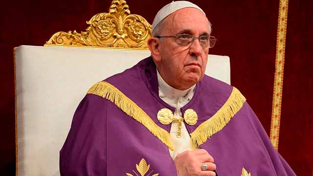El papa presidirá la Semana Santa vaticana y volverá a una cárcel de menores