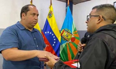 Régulo La Cruz fue juramentado como nuevo alcalde de Las Tejerías