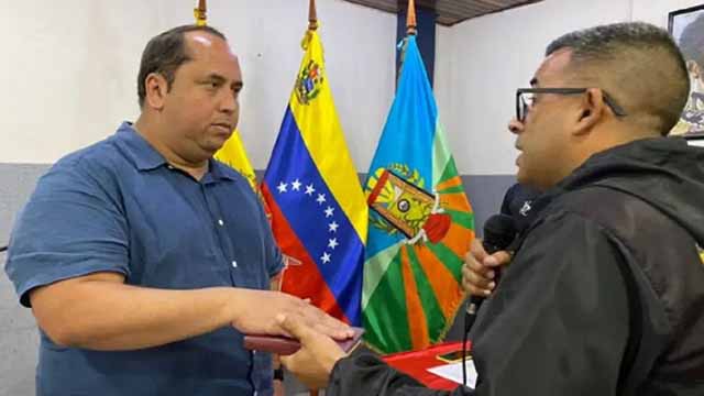Régulo La Cruz fue juramentado como nuevo alcalde de Las Tejerías