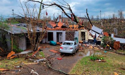 Un devastador tornado golpea Arkansas y pone en alerta a otros estados de EEUU