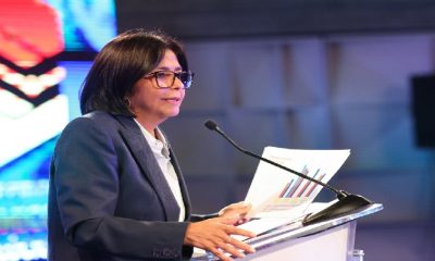 Delcy Rodríguez: Venezuela perdió 29.000 millones de dólares al año desde 2015 por sanciones