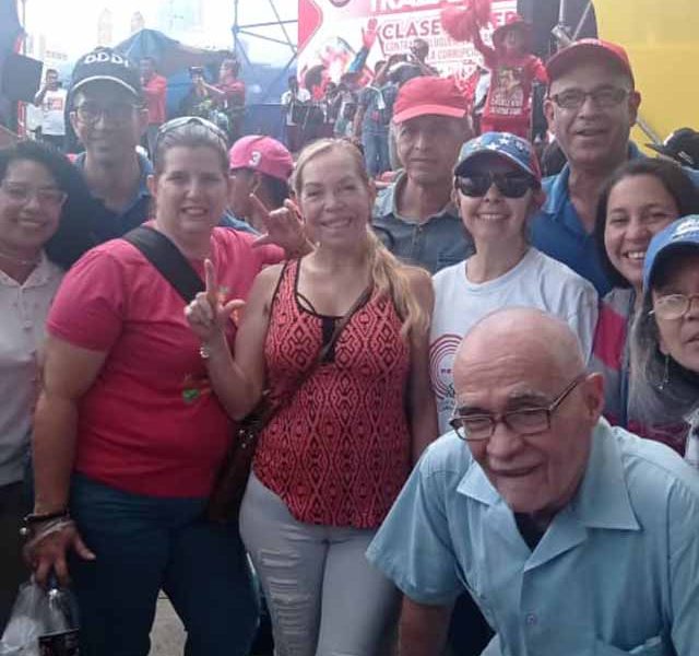 Concejal Raíza Chacón respaldo la marcha del primero de Mayo