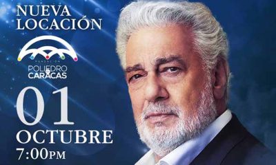 ¡Plácido Domingo regresa a Venezuela! El Poliedro de Caracas será su escenario definitivo