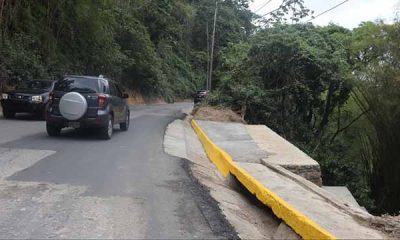 Comunidad El Parral cuenta con vialidad restituida tras culminar reparación de falla de borde