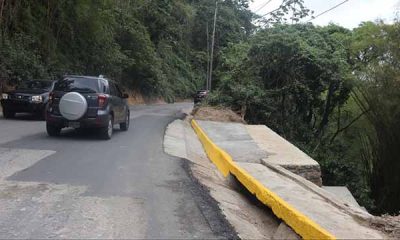 Comunidad El Parral cuenta con vialidad restituida tras culminar reparación de falla de borde