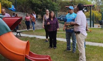 Alcalde Morales entregó parque de Llano Alto