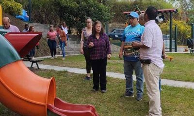 Alcalde Morales entregó parque de Llano Alto