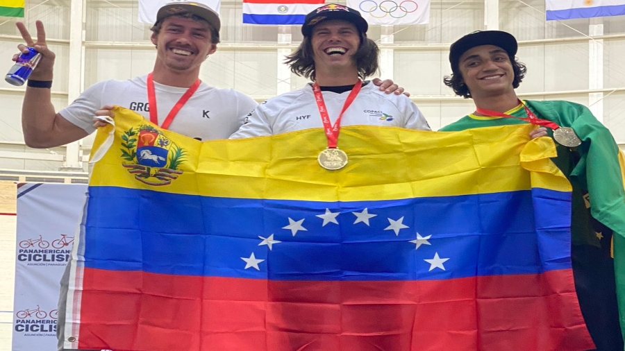 Daniel Dhers, subcampeón olímpico, gana oro en Campeonato Panamericano de Ciclismo BMX Freestyle 2023 en Paraguay