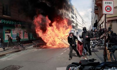 Día del Trabajador: 1 de Mayo con marchas y violencia en una nueva y masiva protesta en Francia