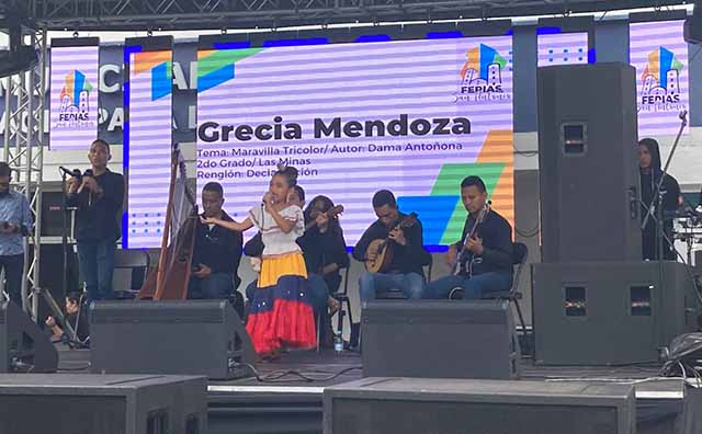Inicia el XVI Festival Folklórico Infantil "Un Canto para San Antonio" en las Ferias de San Antonio de Padua