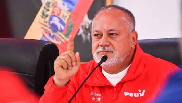 Cabello: Todos ellos en la oposición aplaudieron a Trump para atacar a Venezuela