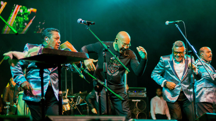 Oscar D' León y La Dimensión Latina: Una noche de gala en el Hotel Tamanaco