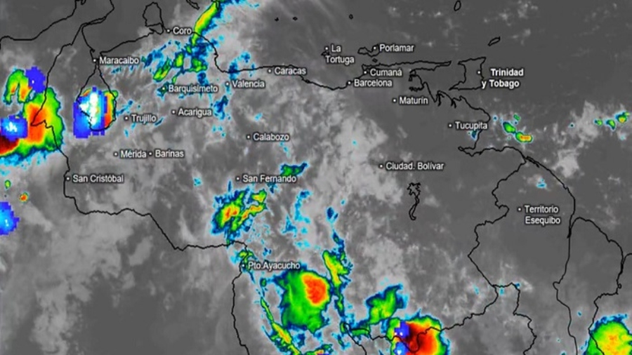 Pronóstico del tiempo: Lluvias y actividad eléctrica para este sábado 10 de junio en Venezuela