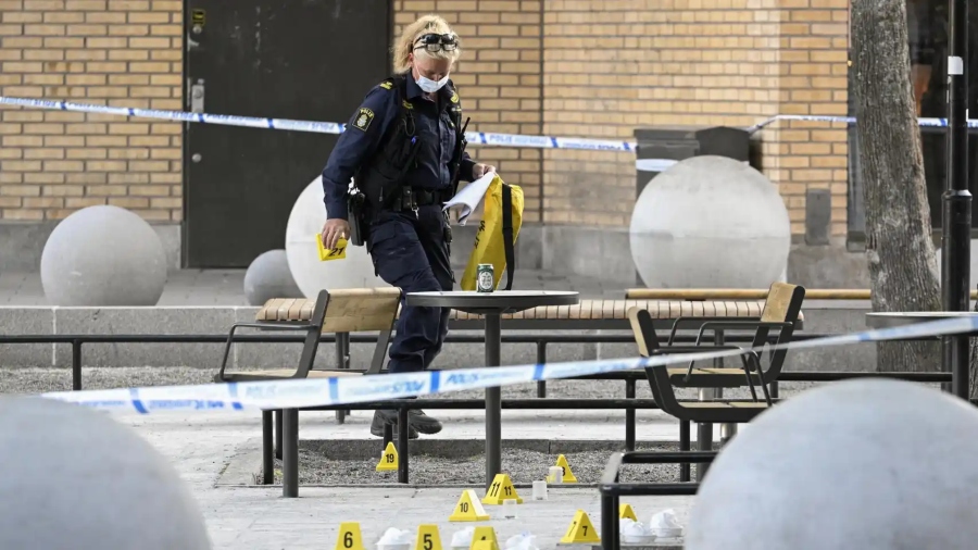 Tiroteo en Estocolmo: un adolescente muere y tres personas resultan heridas