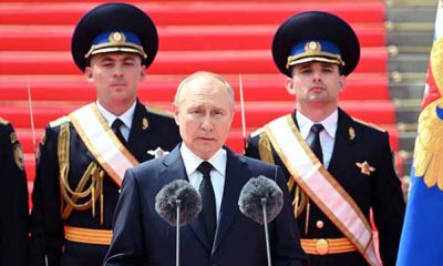 Putin ante militares: "Evitaron una guerra civil durante el intento de rebelión"