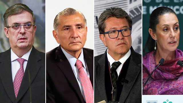 Renuncias, encuestas y "piso parejo": así inicia la pelea para suceder a López Obrador en México