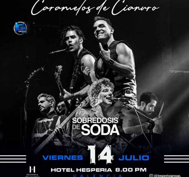 Caramelos de Cianuro y Sobredosis de Soda planean un concierto lleno de sorpresas en Valencia
