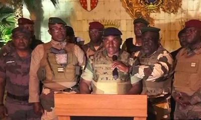 Militares dan un golpe de Estado en Gabón y arrestan a Ali Bongo tras su victoria en las elecciones