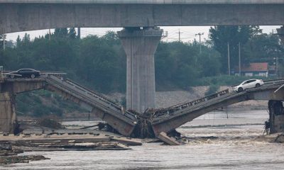 Tifón Doksuri causa derrumbe de puente en China: Se intensifica el nivel de alerta por inundaciones