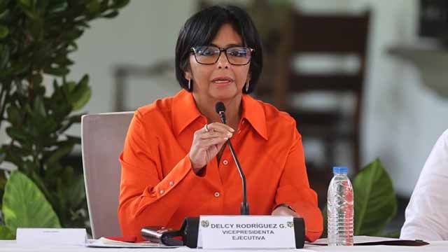Vicepresidenta Rodríguez Rechaza Declaraciones de Luis Almagro sobre el Esequibo