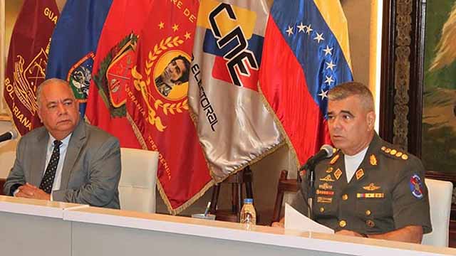 Padrino López: FANB garantizará la seguridad en los venideros procesos electorales